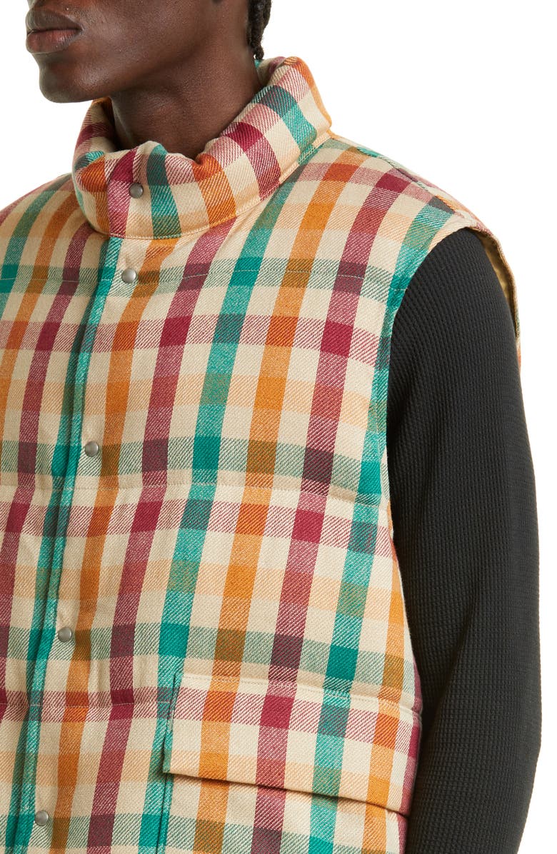 VISVIM Walker Check Down Vest | Nordstrom