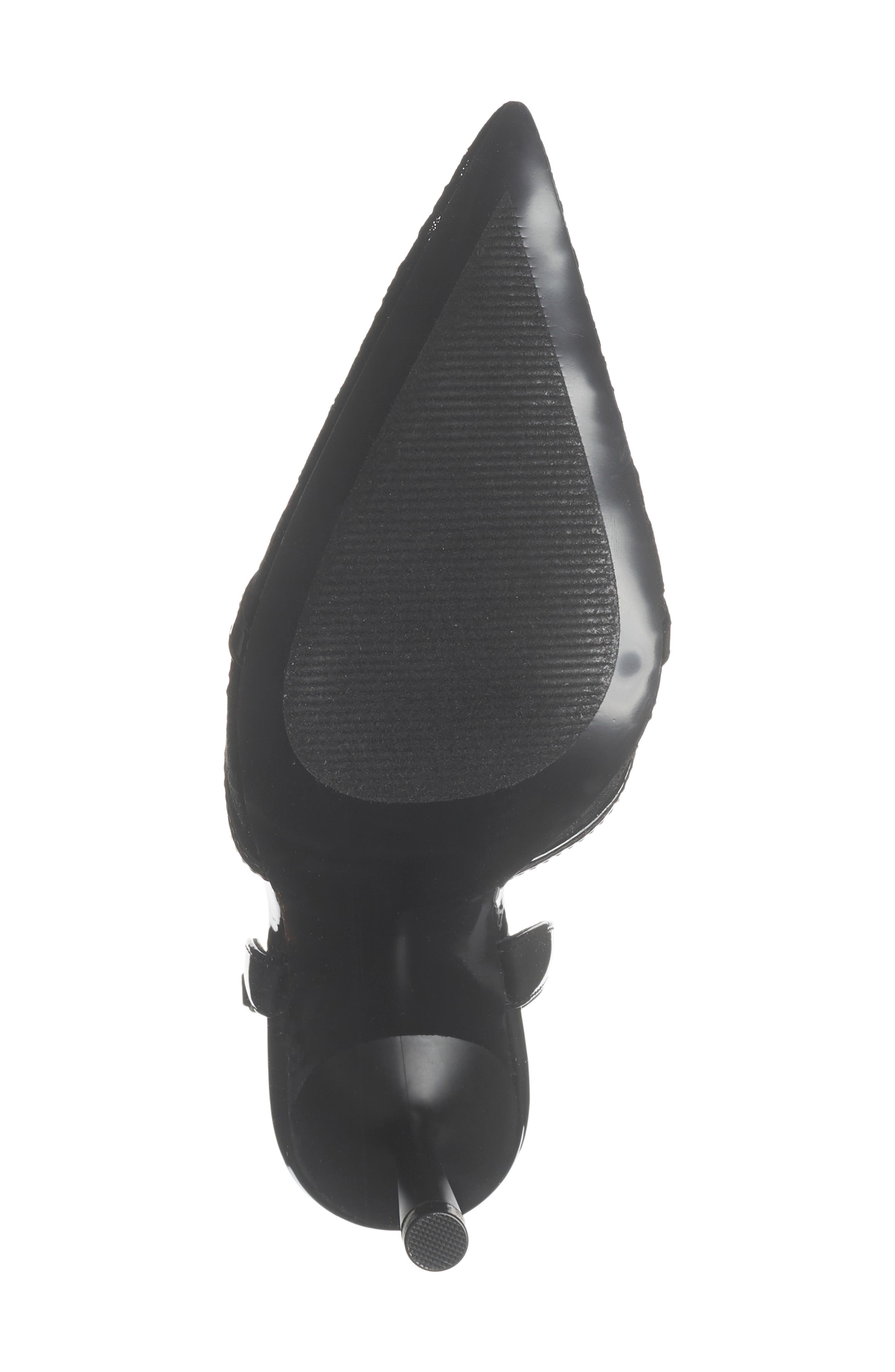 Steve Madden Sereena Lace Slingback Pump, Alternate, color, Black