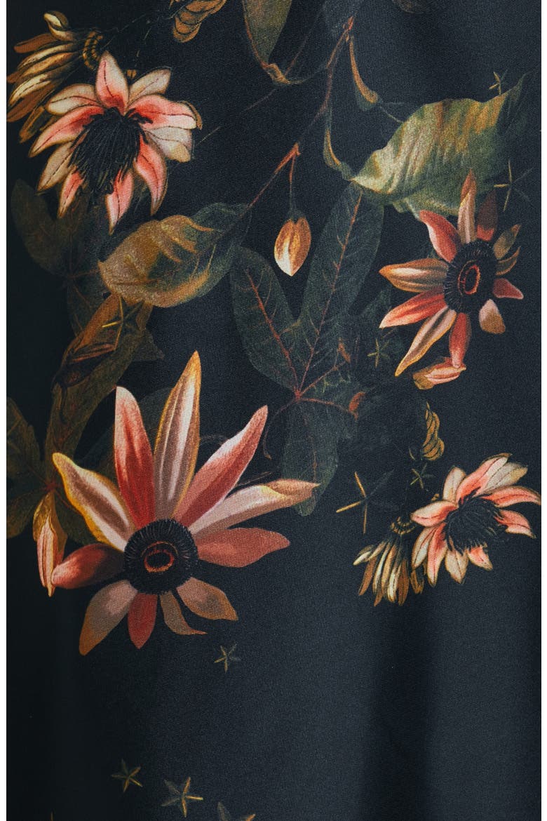 Moody Blooms Floral Halter Midi Dress, Alternate, color, PRINT