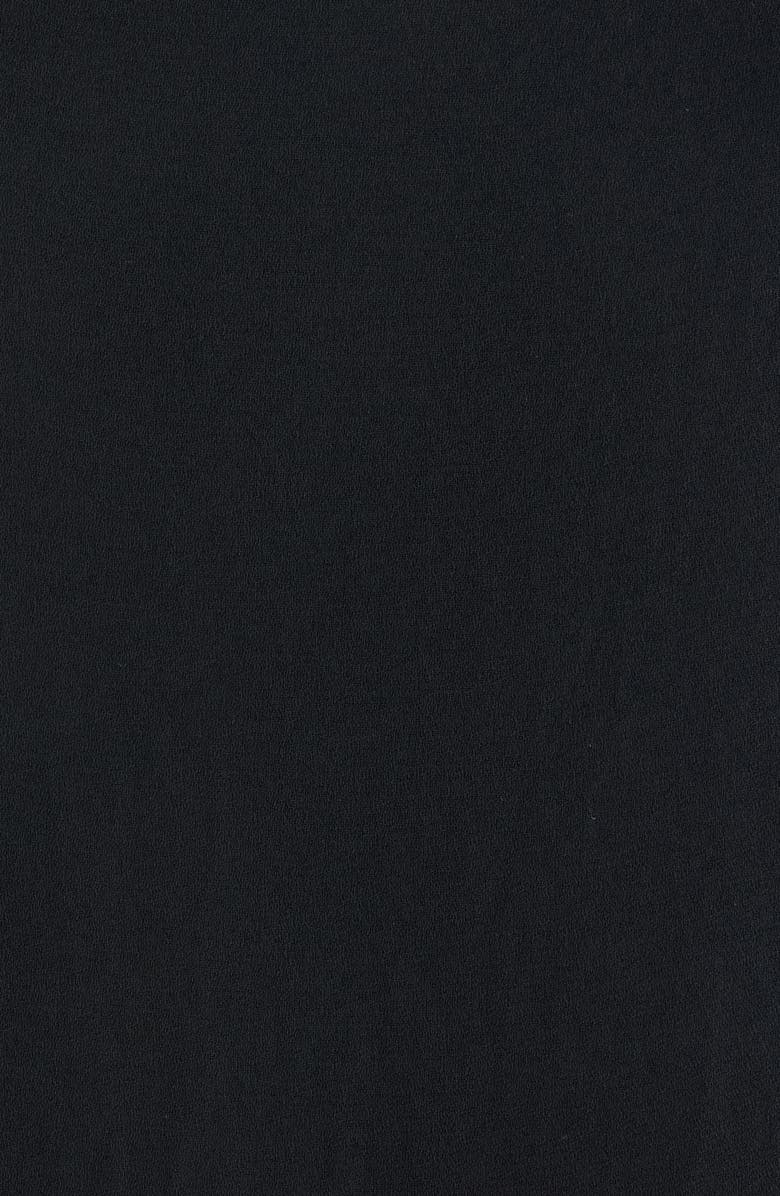 Dries Van Noten Giant Floral Print Crystal Embellished Dress, Alternate, color, Black