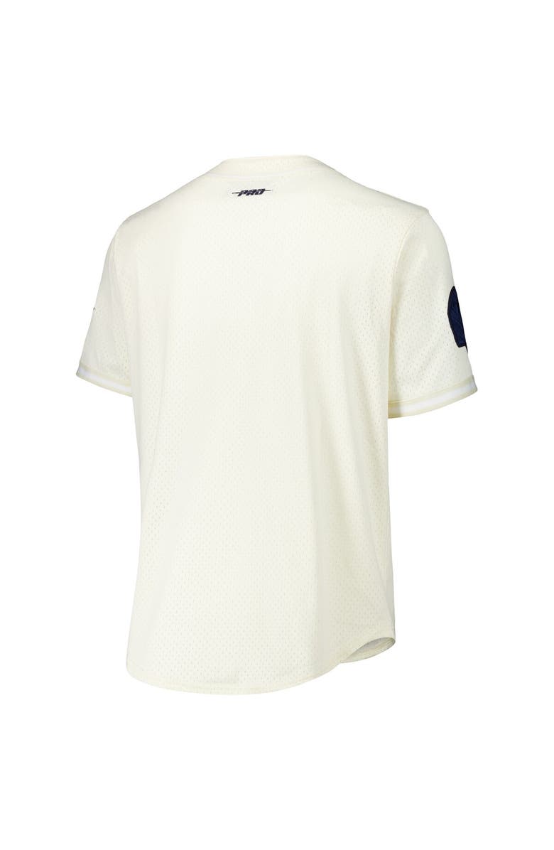 PRO STANDARD Men's Pro Standard Micah Parsons Cream Dallas Cowboys Name & Number Triple Tonal Button-Up Baseball Jersey, Alternate, color, 