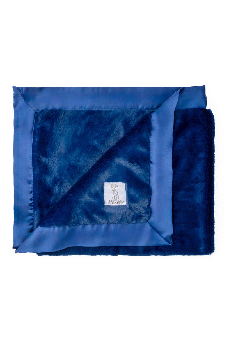 Luxe Baby Blanket, Main, color, DENIM