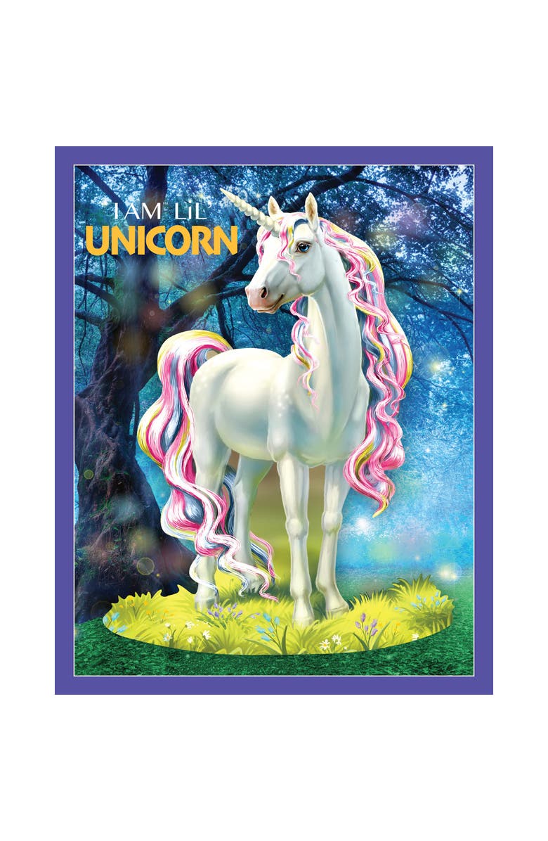 Madd Capp I Am Lil Unicorn 48 Piece Magical Creatureshaped Puzzle, 17X22 Inch, Alternate, color, Multicolored