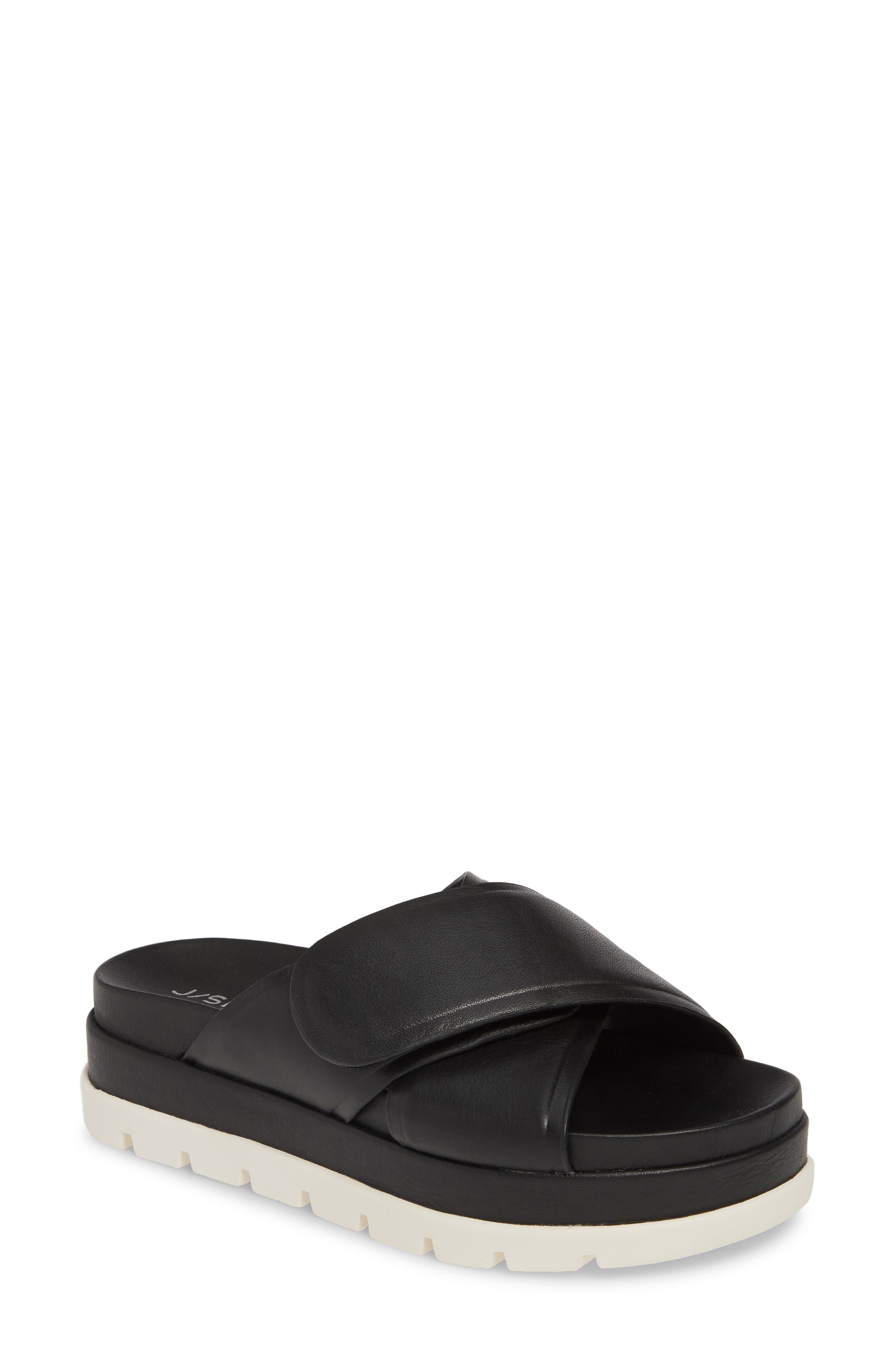 JSlides Bella Platform Slide Sandal, Main, color, 
