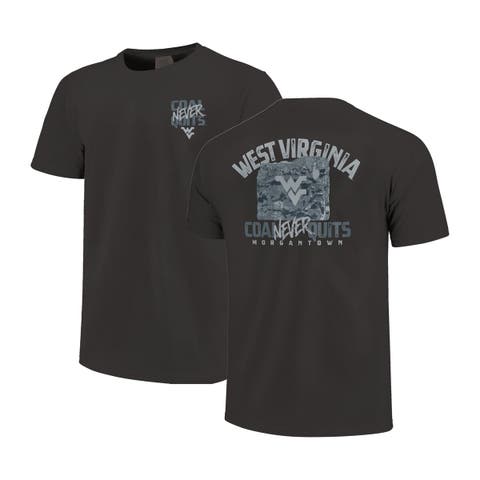 Men's    Graphite West Virginia Mountaineers Built On Bravery Comfort Colors T-Shirt