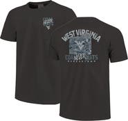IMAGE ONE Men's    Graphite West Virginia Mountaineers Built On Bravery Comfort Colors T-Shirt