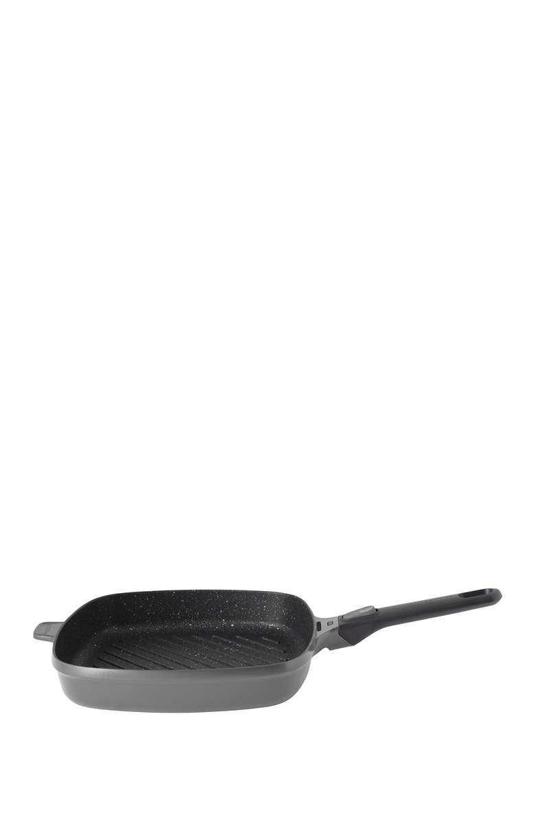 BergHOFF Grey Gem 11" Non-Stick Grill Pan, Main, color, Grey
