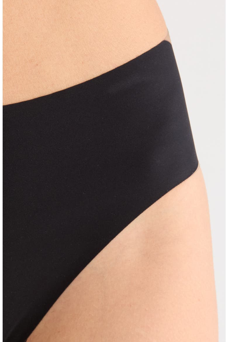 Invisible Edge High Cut Briefs, Alternate, color, BLACK