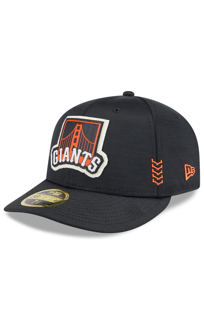 New Era Men's New Era Black San Francisco Giants 2024 Clubhouse Low Profile 59FIFTY Fitted Hat, Alternate, color, Black