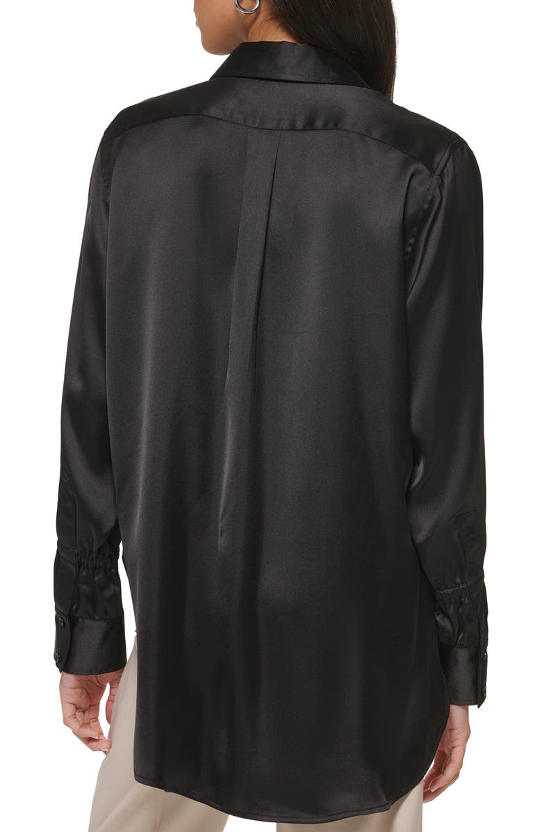 DKNY Long Sleeve Button-Up Shirt, Alternate, color, 