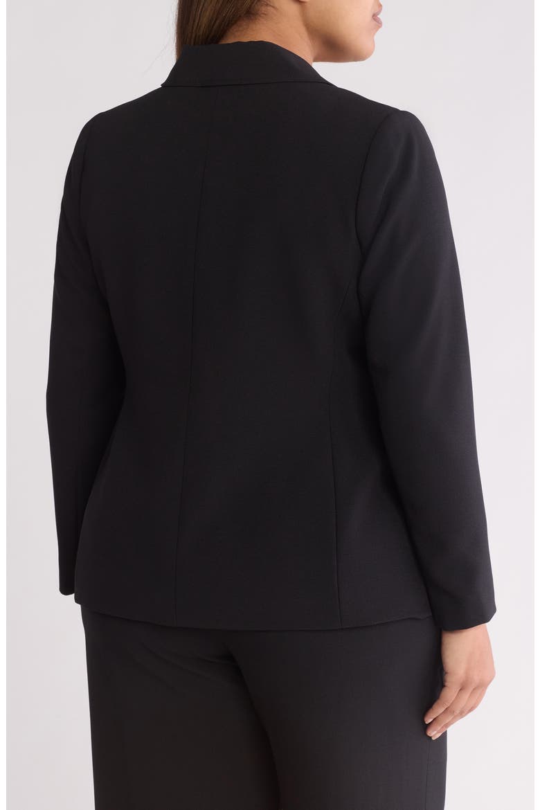 One-Button Blazer, Alternate, color, BLACK