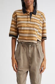 Isabel Marant Étoile Isalyne Stripe Polo