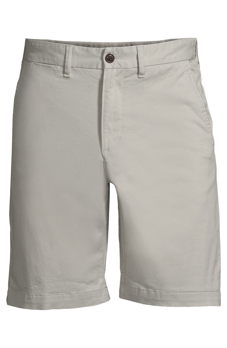 Lands' End Big 9 Inch Comfort Waist Comfort First Knockabout Chino Shorts, Alternate, color, 