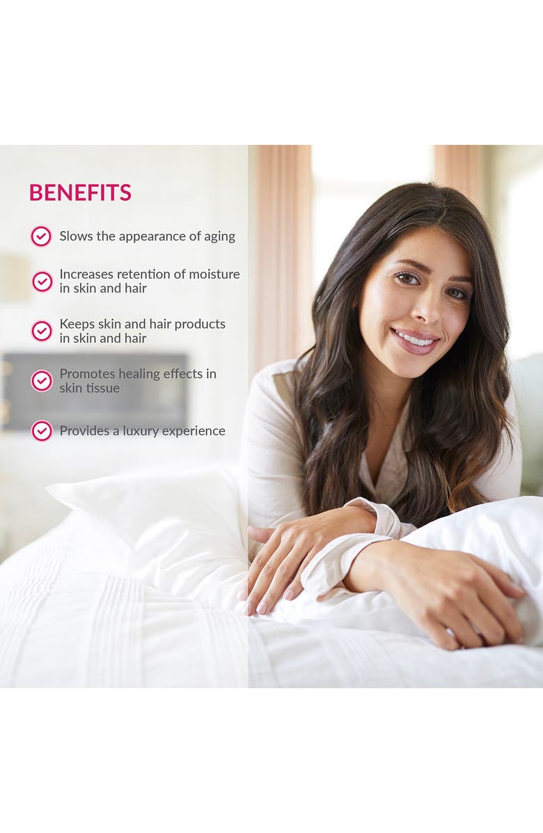 PMD silversilk<sup>™</sup> Pillowcase, Alternate, color, Rose