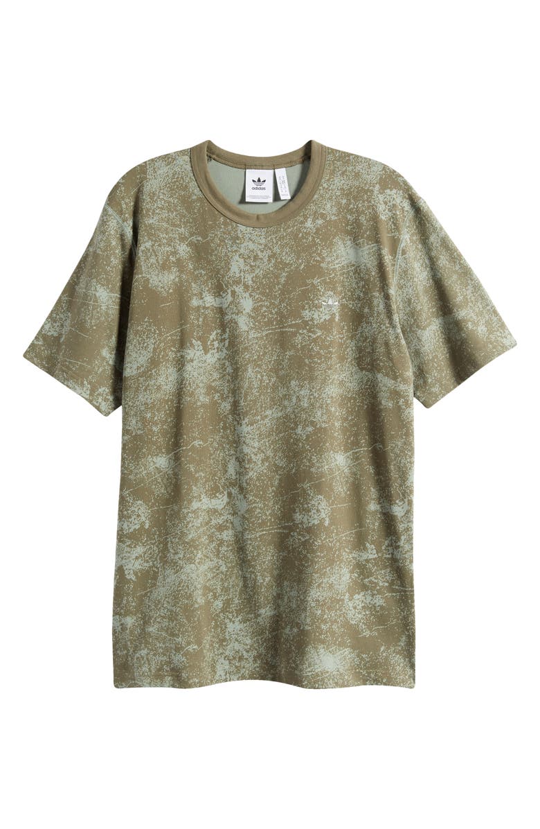 adidas Originals Camo Print Cotton T-Shirt, Alternate, color, 