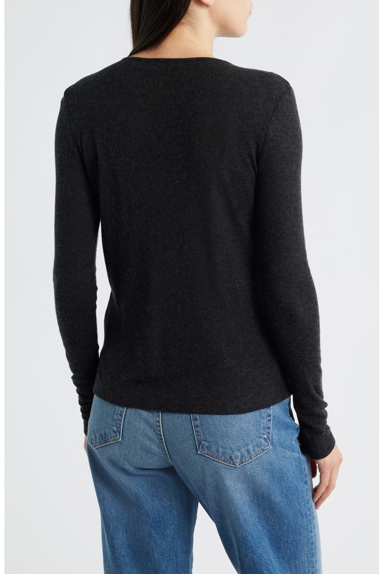Long Sleeve Henley, Alternate, color, BLACK
