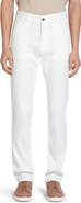 ZEGNA Roccia Garment Dyed Stretch Linen & Cotton Slim Fit Jeans