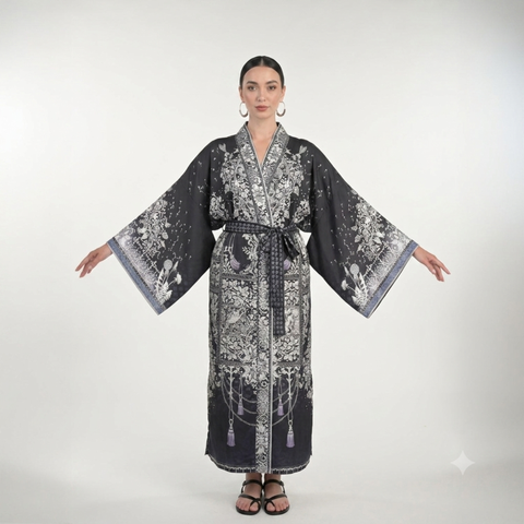 Tree Of Life Silk Robe