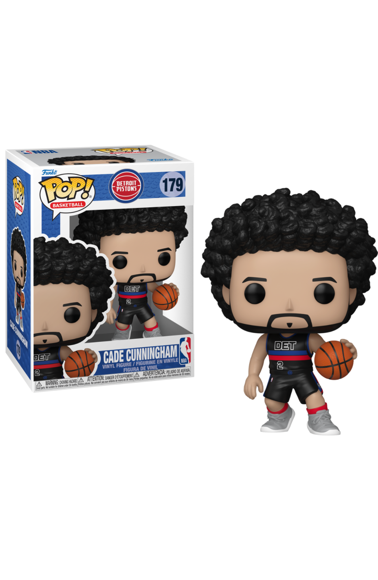 Funko Cade Cunningham (Detroit Pistons) Funko Pop! NBA Series 13, Main, color, Black