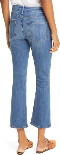 Le Crop Mini Boot High Waist Jeans
