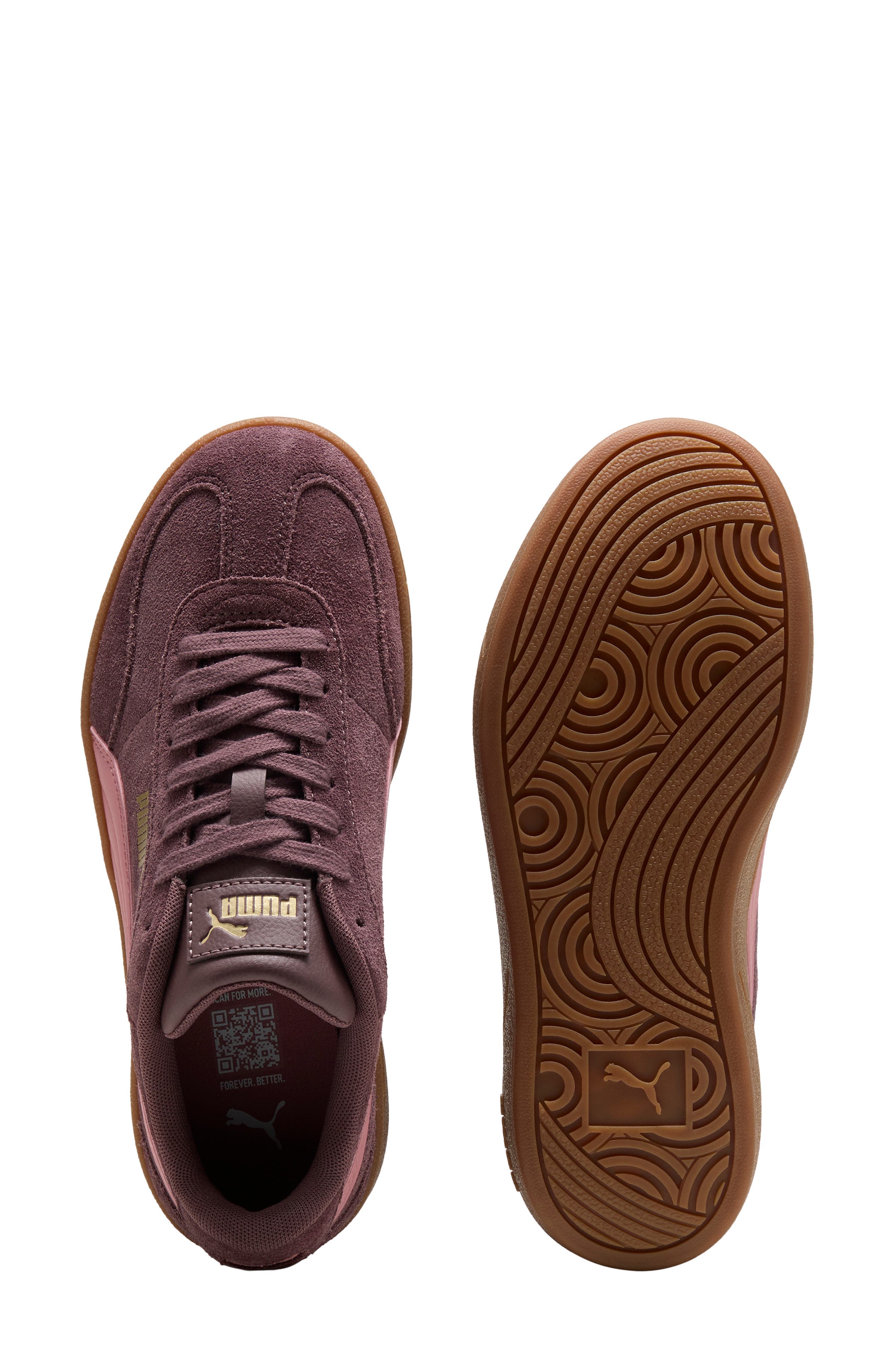 Club II Era Platform Sneaker, Alternate, color, RICH COCOA/ DUSKY ROSEWOOD