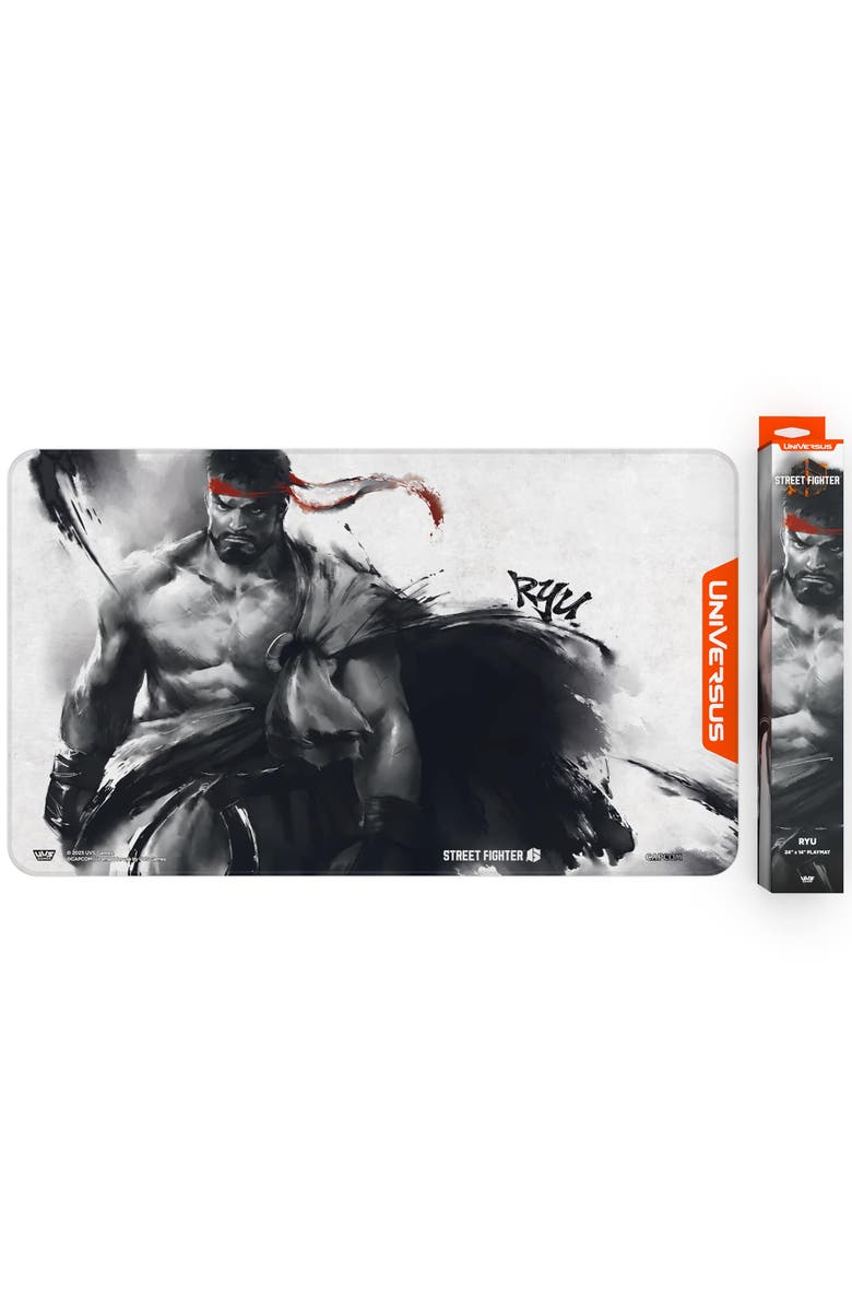 UniVersus Street Fighter 6 Challenger Series Playmat, Ry, 24 x 14", Alternate, color, Multicolored