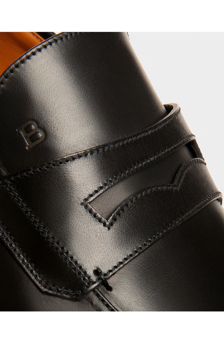 Bally Webb Men's Penny Loafer In Calf Leather, Alternate, color, Black