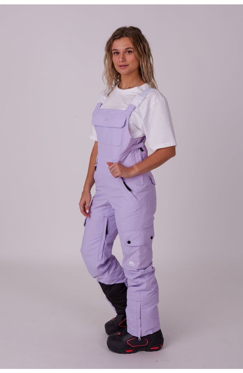 OOSC Yeh Girl Bib Pant - Lavender, Alternate, color, Lavender