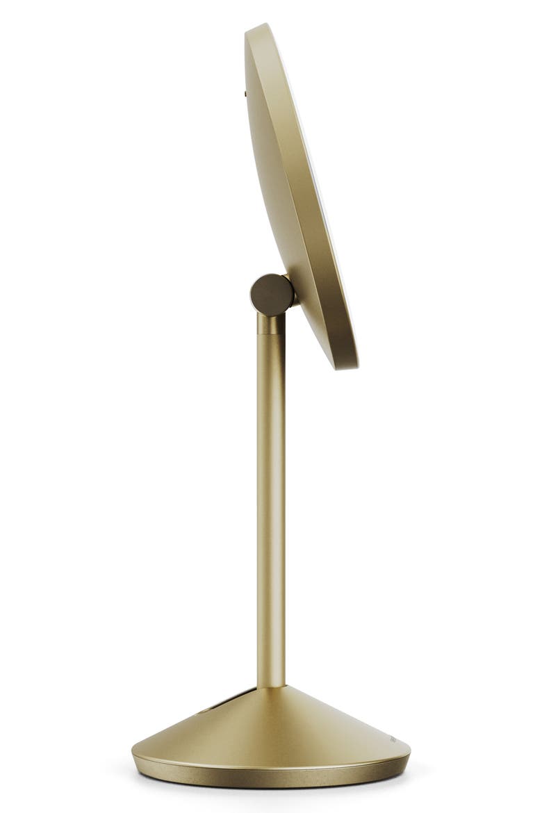 Sensor Travel Mirror, Alternate, color, MATTE GOLD STEEL