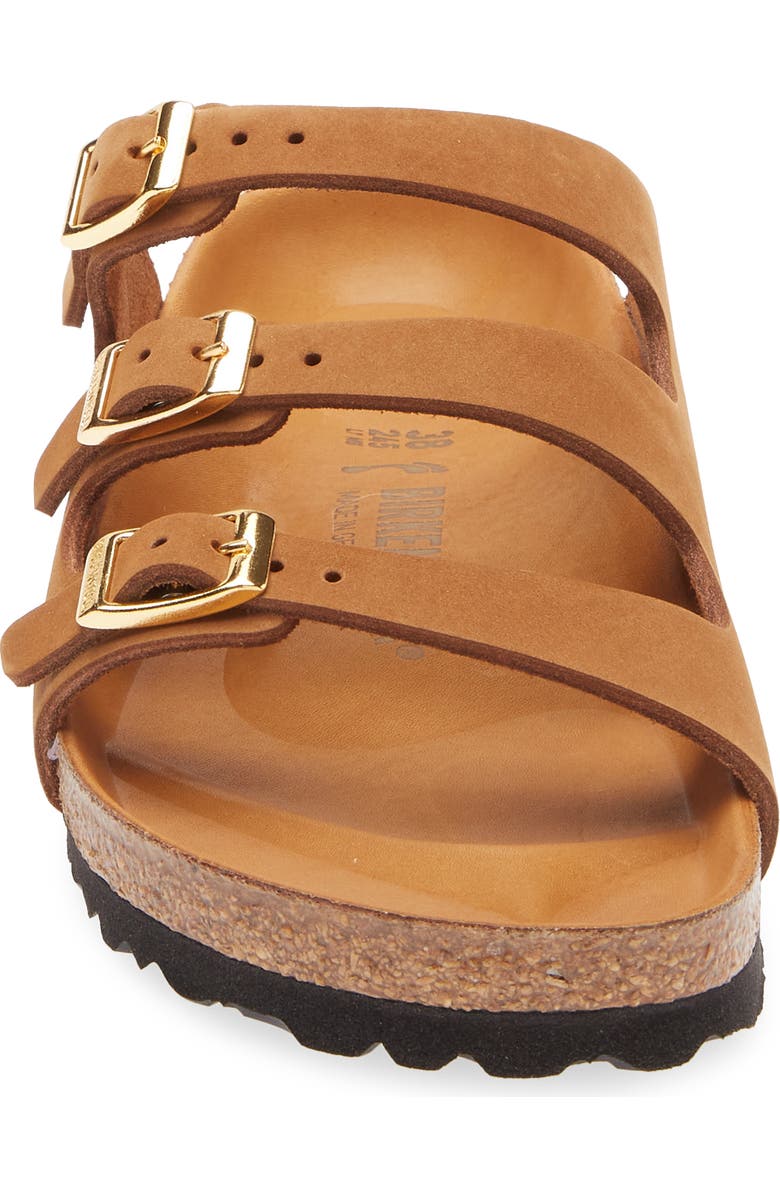 Birkenstock Florida Sandal, Alternate, color, Mink Nubuck