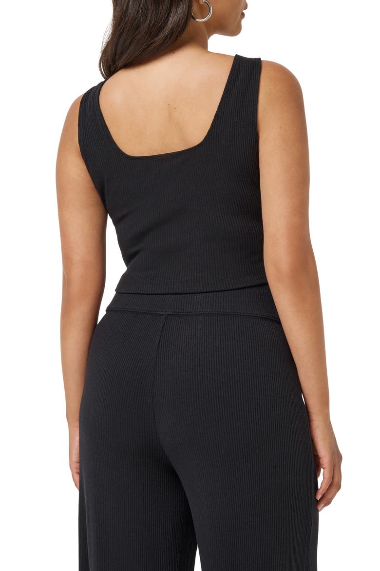 Evening Retreat Rib Crop Tank, Alternate, color, BLACK