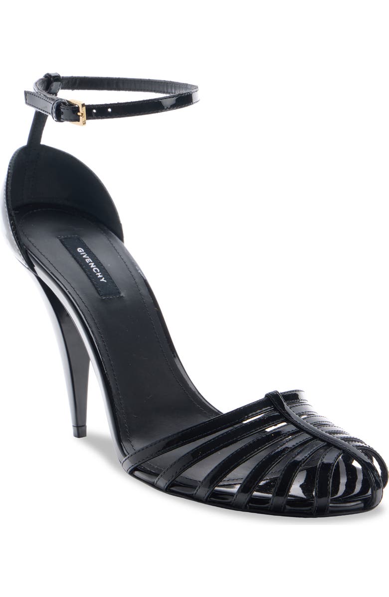 Givenchy Cage Sandal, Main, color, Black