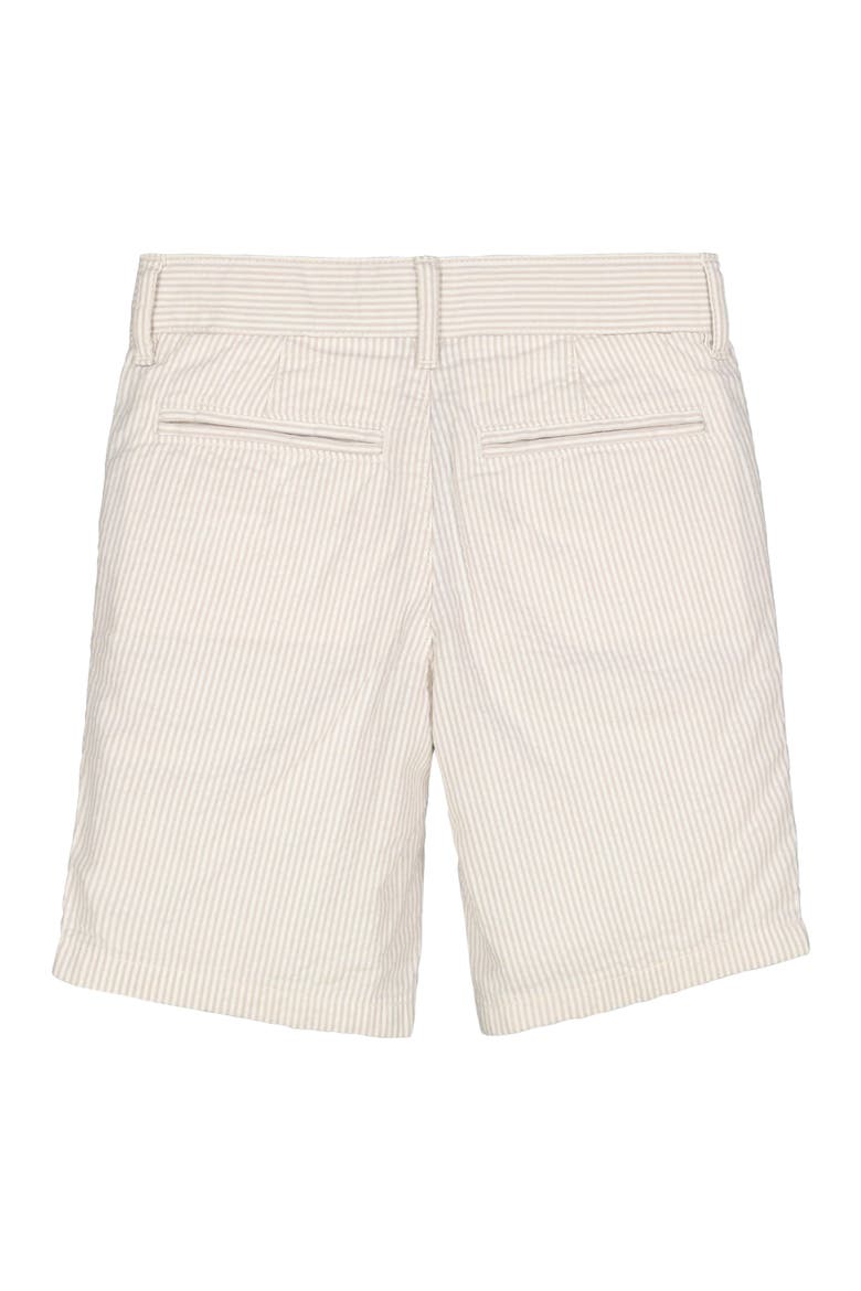 Baby Boys' Organic Seersucker Short, Infant, Alternate, color, Taupe Seersucker