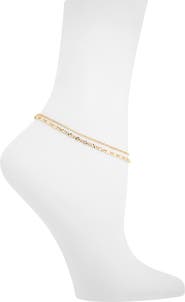 Vince Camuto Layer Chain Anklet