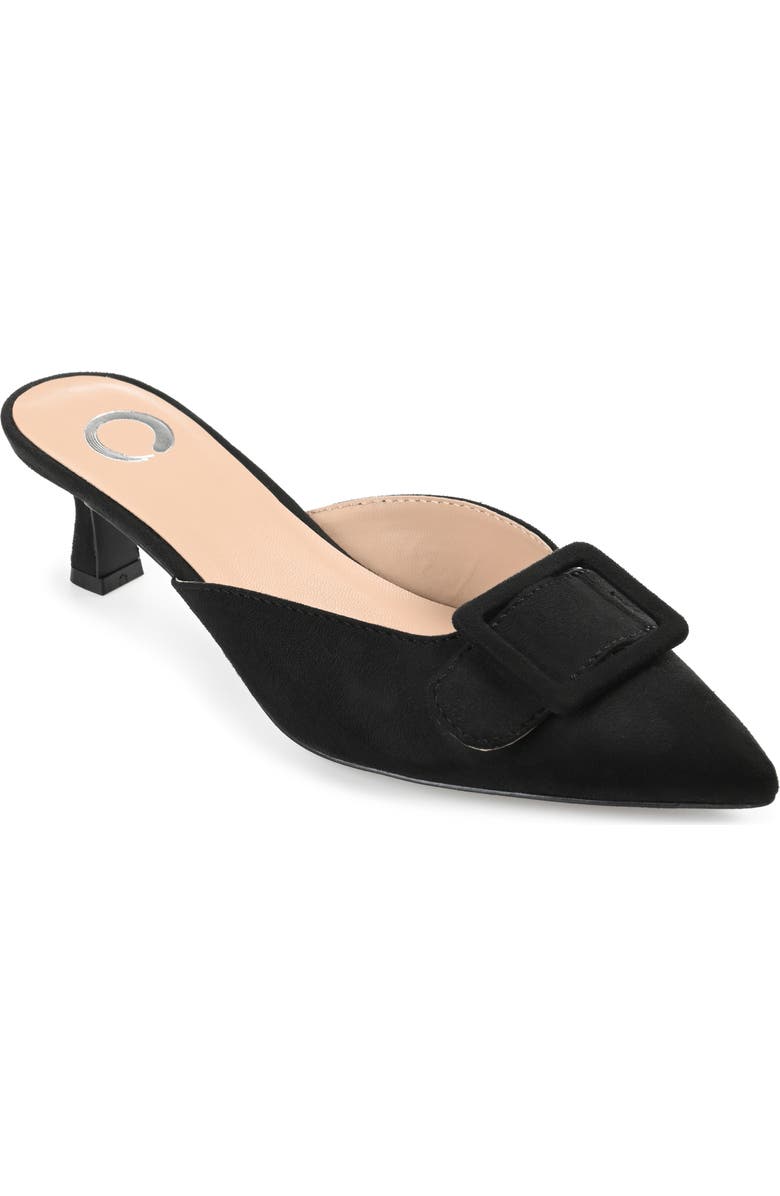 Journee Collection Vianna Kitten Heel Pump - Wide Width, Main, color,