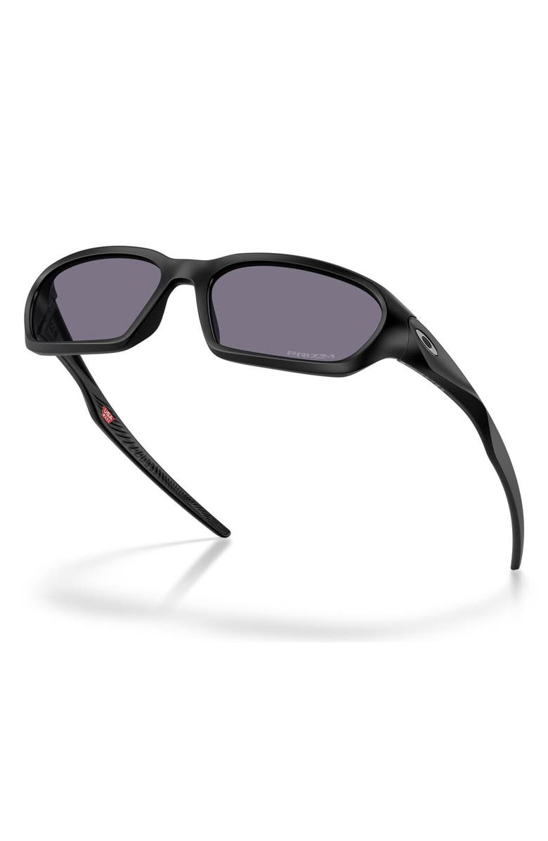 Oakley Terraforma 58mm Prizm<sup>™</sup> Rectangular Sunglasses, Alternate, color, Matte Black / Prizm Grey