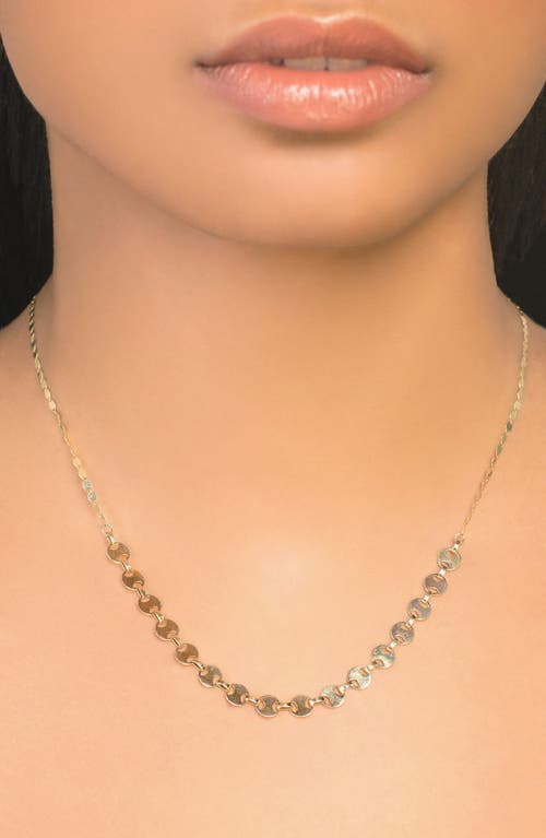 Lana Jewelry Small Rodeo Nude Chain Necklace In Gold