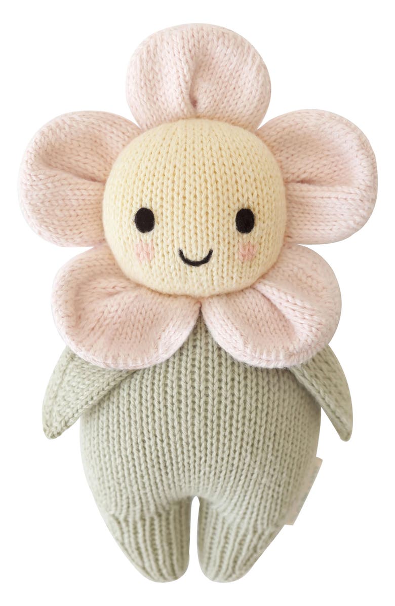 cuddle+kind Baby Daisy Stuffed Animal, Main, color, Pink
