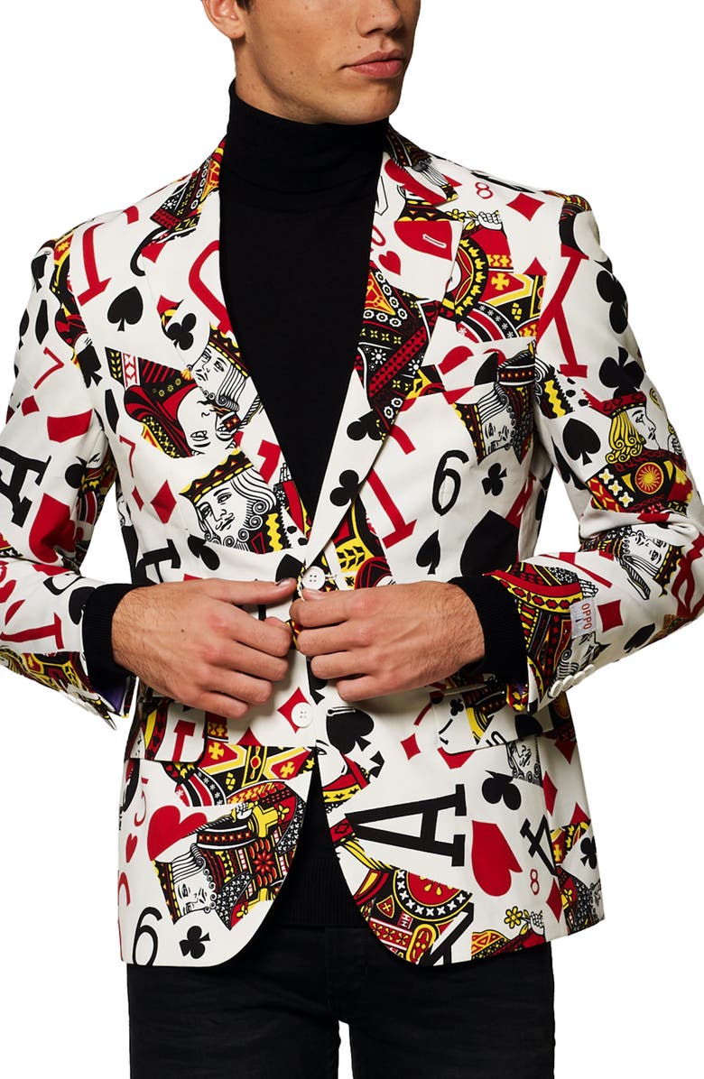 OppoSuits King of Clubs Sport Coat, Alternate, color, 