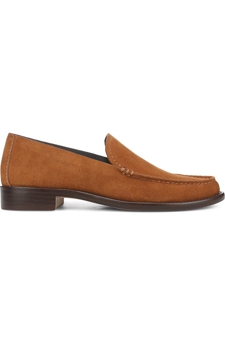 Franco Sarto Cove Loafer, Alternate, color, Brown Suede