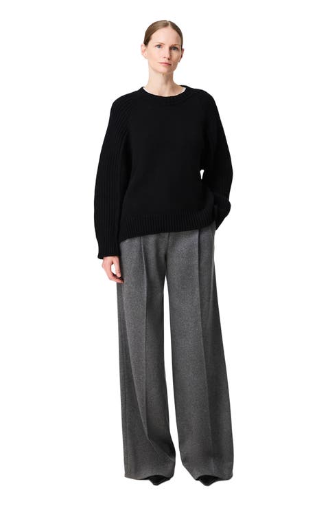 Oversized Luxe Crewneck