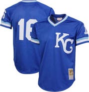 Mitchell & Ness Men's Mitchell & Ness Bo Jackson Royal Kansas City Royals Cooperstown Collection Big & Tall Mesh Batting Practice Jersey