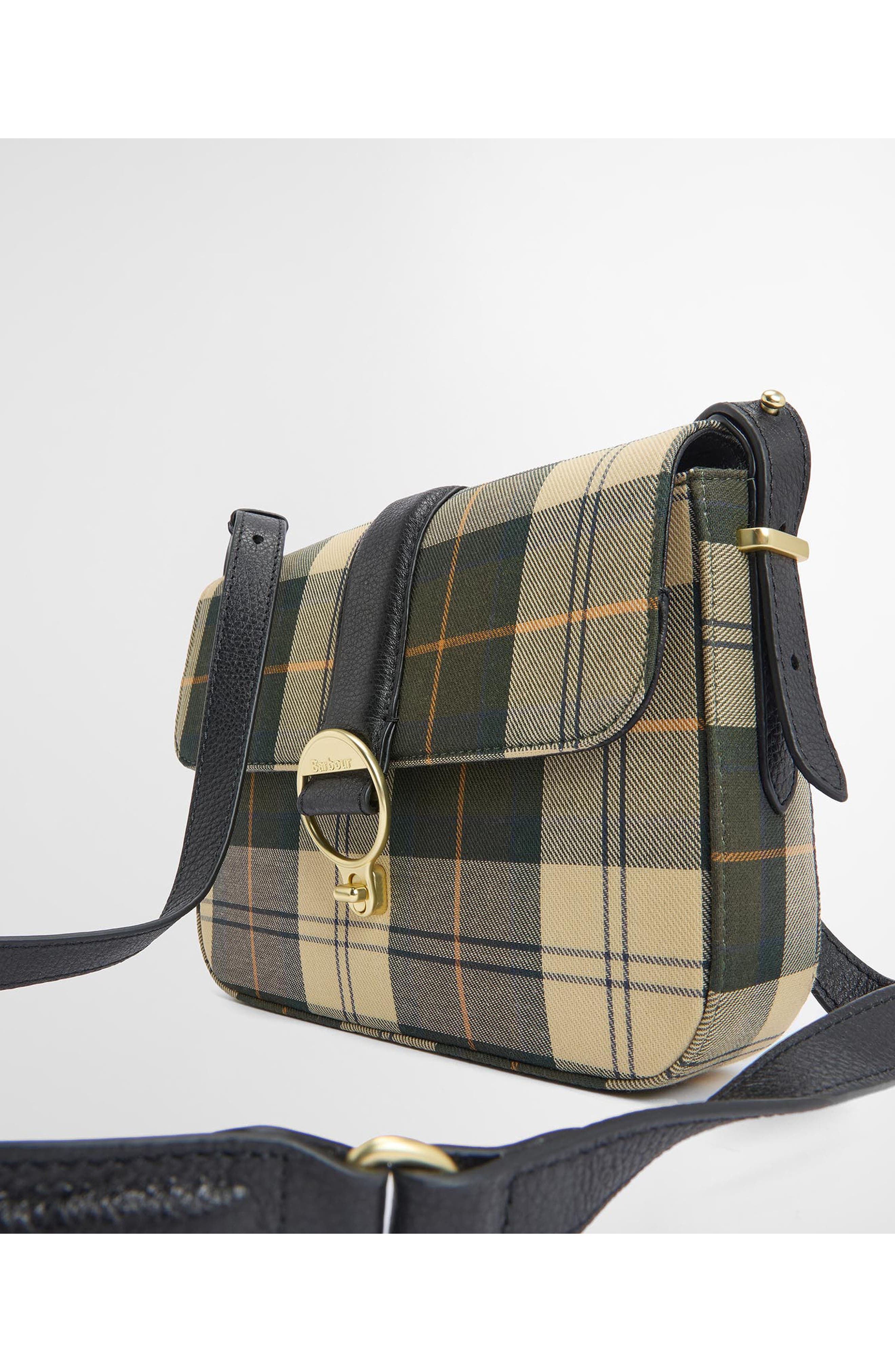 Barbour Rosa Tartan Crossbody Bag, Alternate, color, 