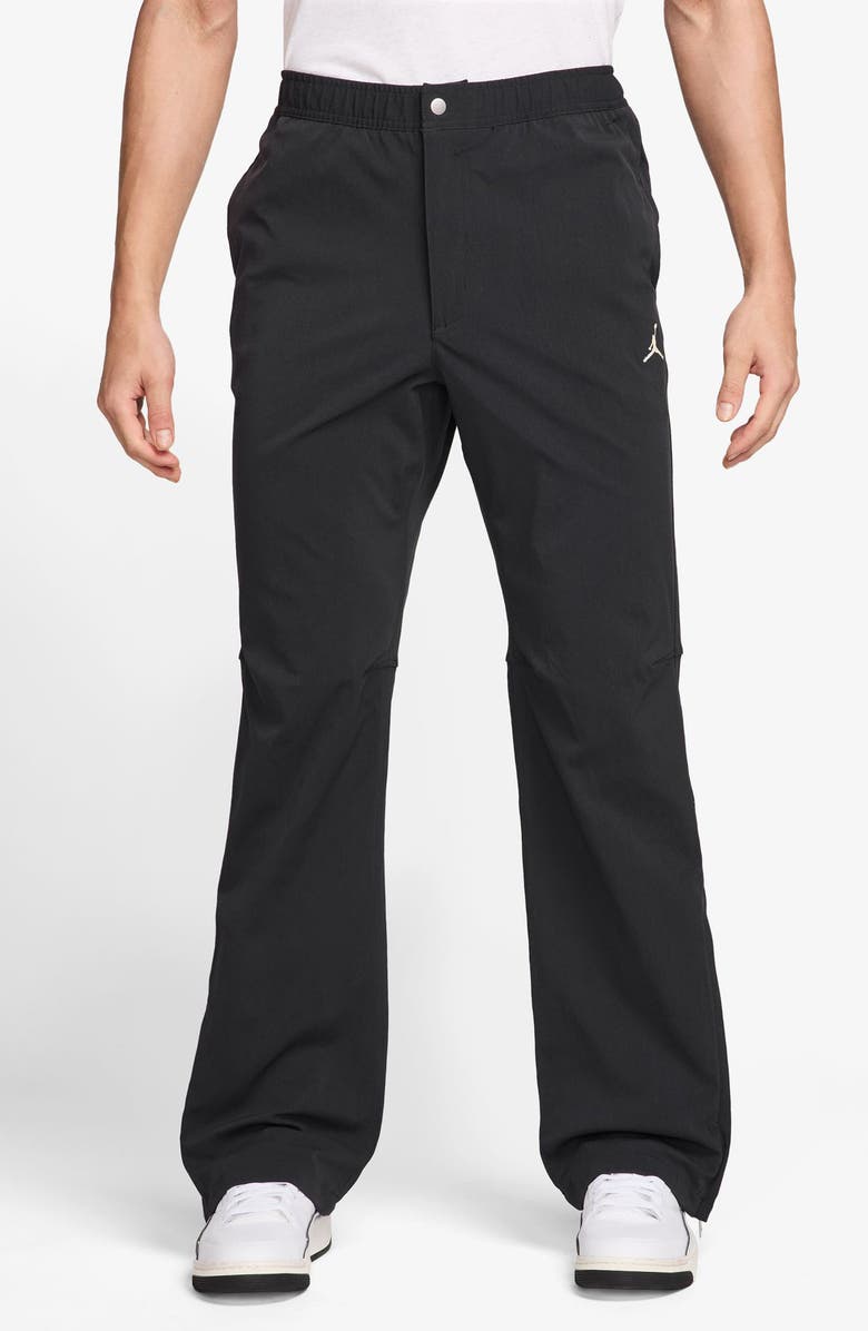 Jordan Flight Essentials Straight Leg Pants, Main, color, Black/ Sail