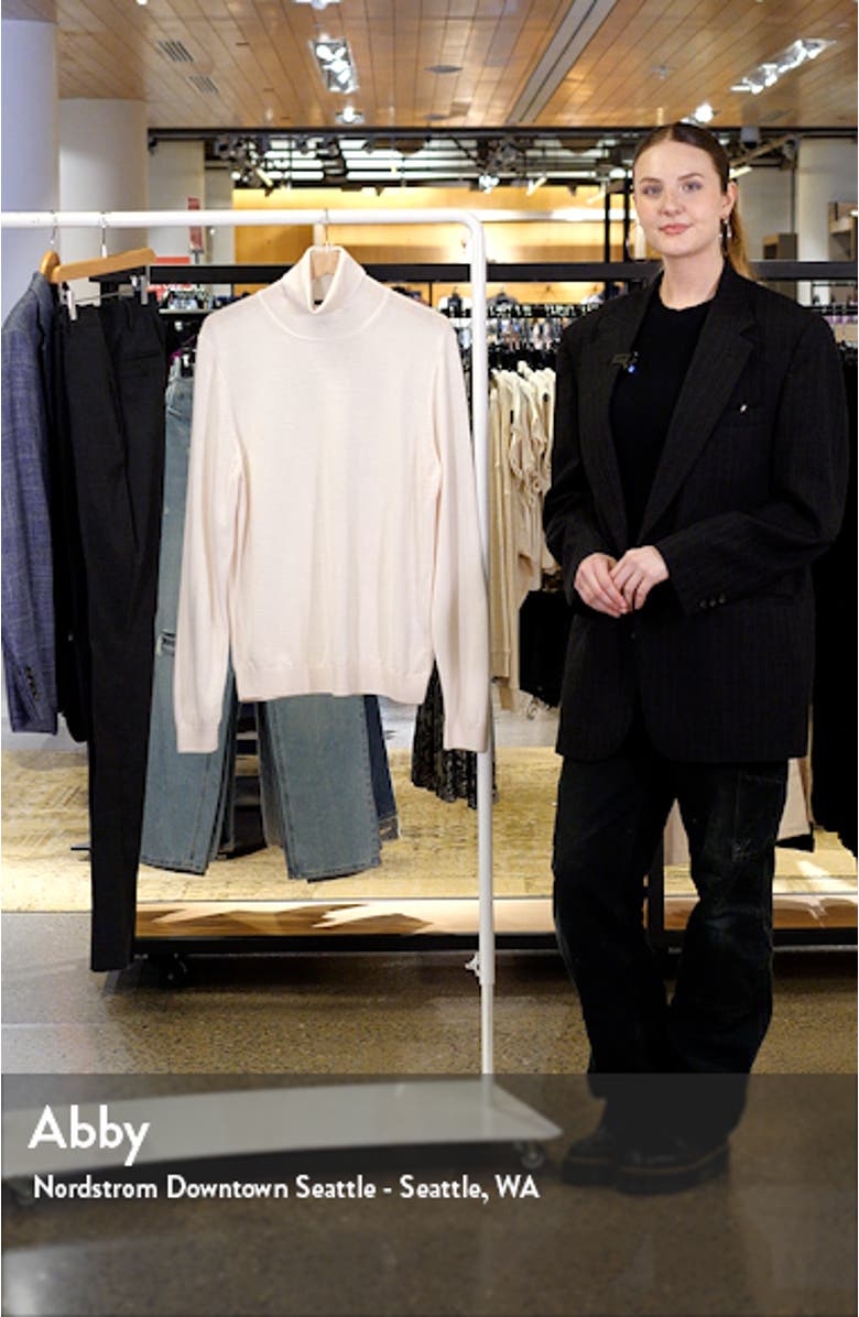 Musso Virgin Wool Turtleneck Sweater, sales video thumbnail