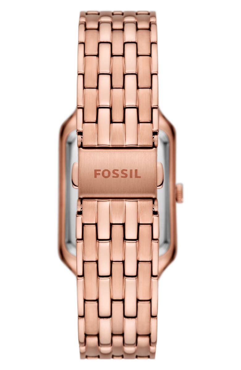Fossil Raquel Bracelet Watch, 26mm, Alternate, color, Rose Gold