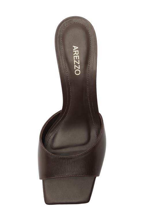 Arezzo Bree Sandal In Brown