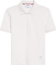 Thom Browne 4-Bar Cotton Piqué Polo