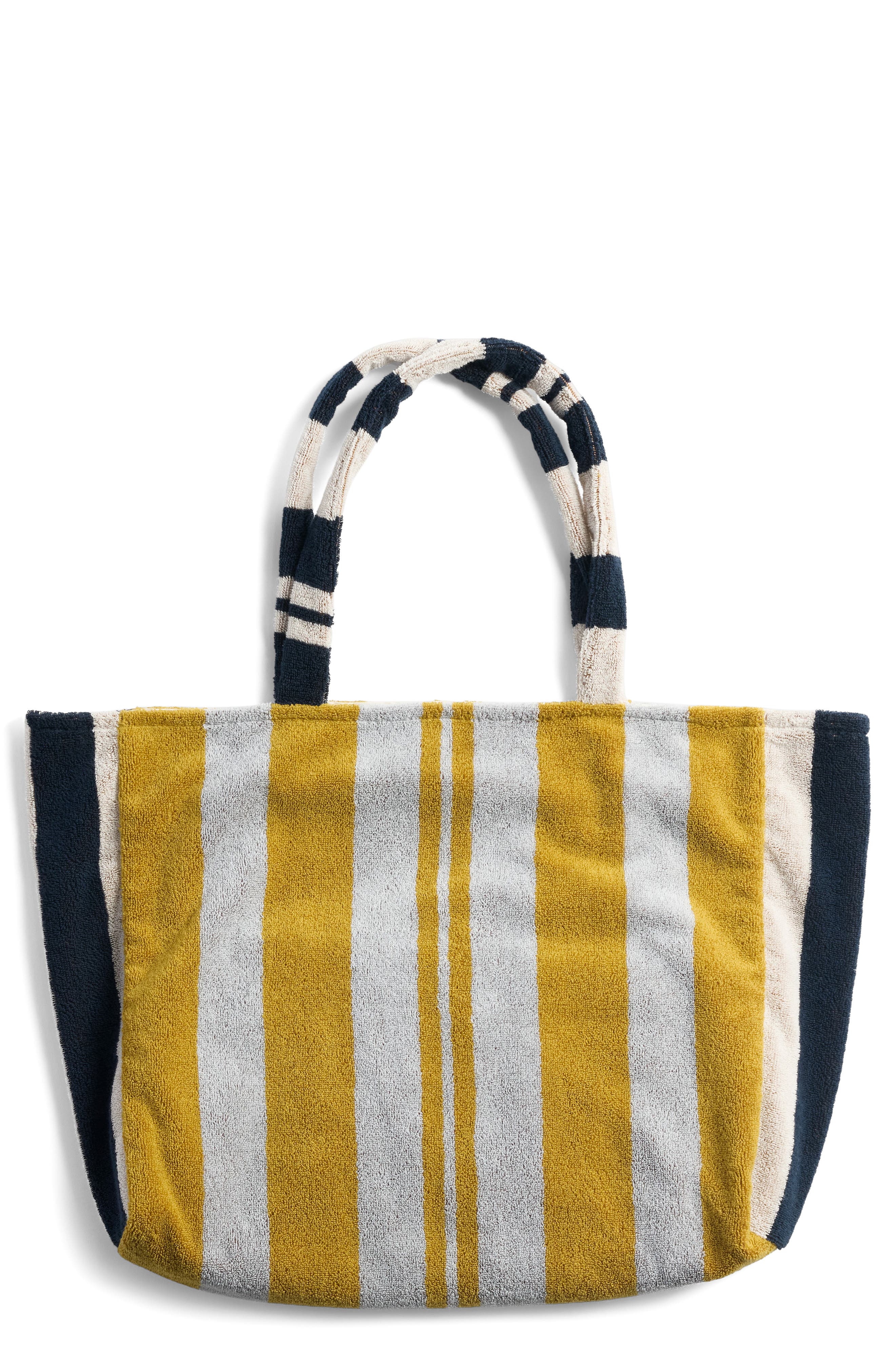 Parachute Cabana Terry Knit Beach Tote, Main, color, Multi