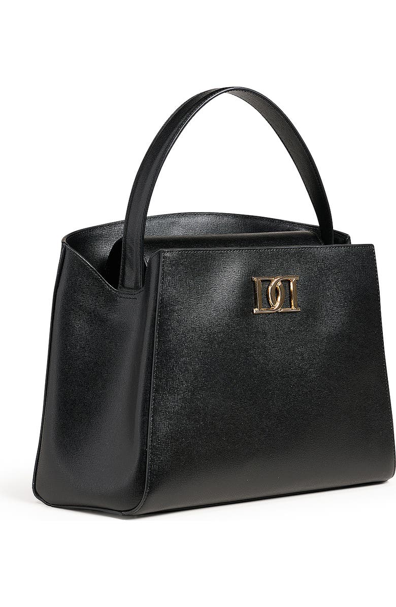 DESERI Rosa Handbag, Alternate, color, Black